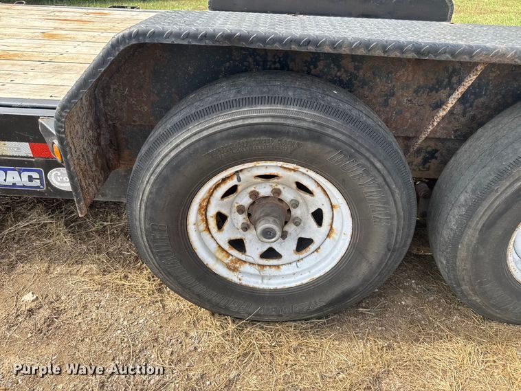 image for item EV1996 2015 Novae Sure-Trac tilt deck utility trailer