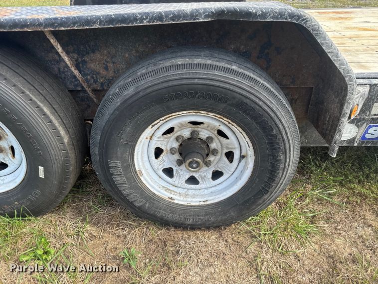 image for item EV1996 2015 Novae Sure-Trac tilt deck utility trailer