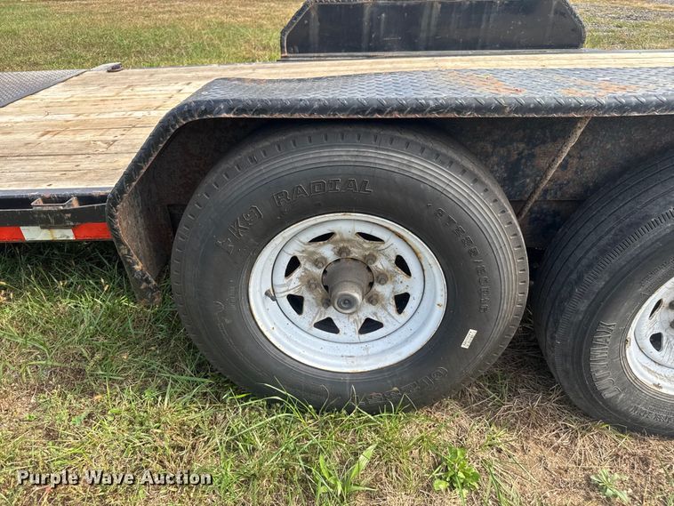 image for item EV1996 2015 Novae Sure-Trac tilt deck utility trailer