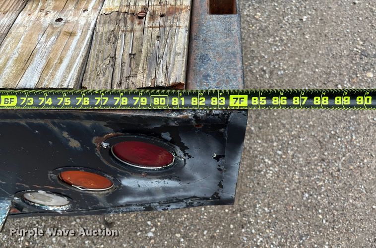 image for item EV3077 1973 Ford F350 flatbed pickup truck