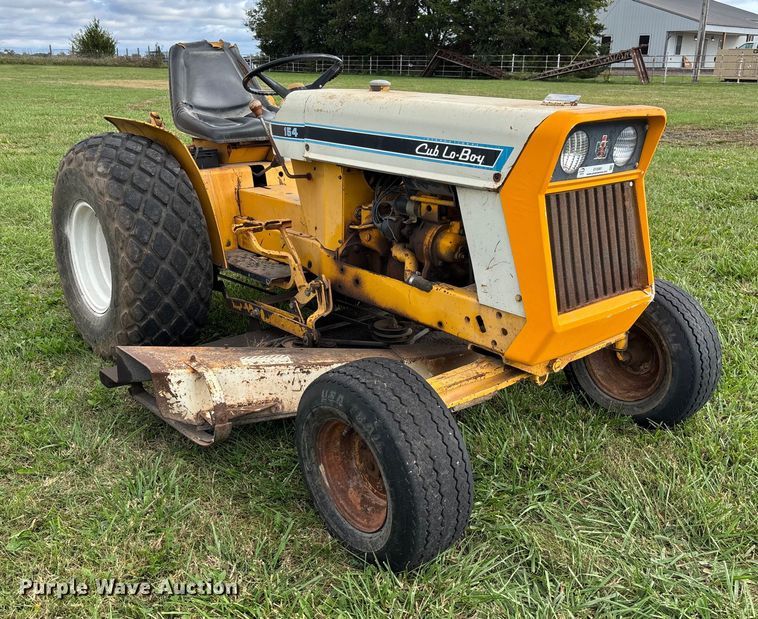 image for item EV3081 1974 International Harvester Cub 154 Lo-Boy tractor
