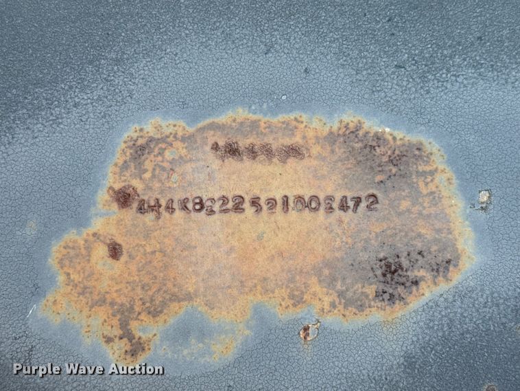 image for item GH9385 2002 Kargo King equipment trailer