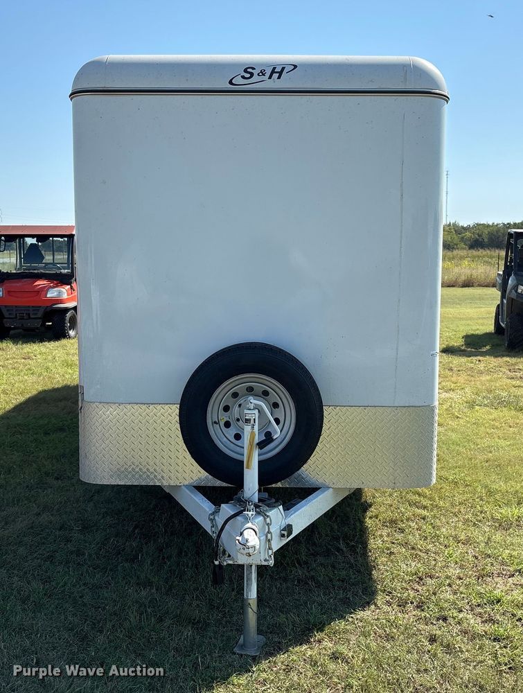 image for item GH9419 2007 S&H Trailers 6020 Cargo BH enclosed cargo trailer