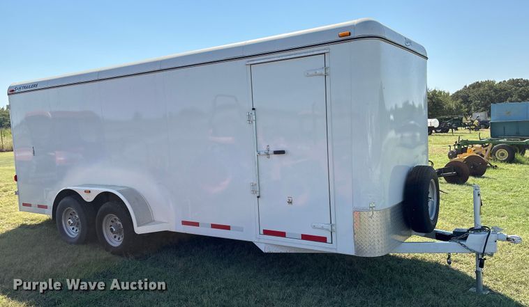 image for item GH9419 2007 S&H Trailers 6020 Cargo BH enclosed cargo trailer
