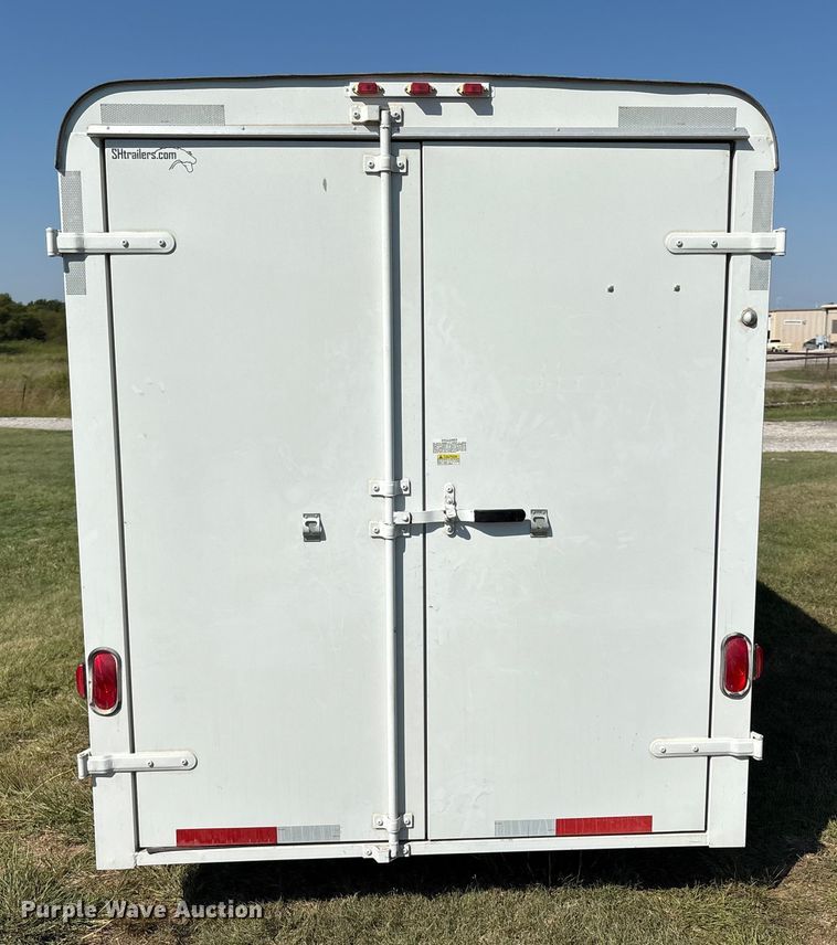 image for item GH9419 2007 S&H Trailers 6020 Cargo BH enclosed cargo trailer