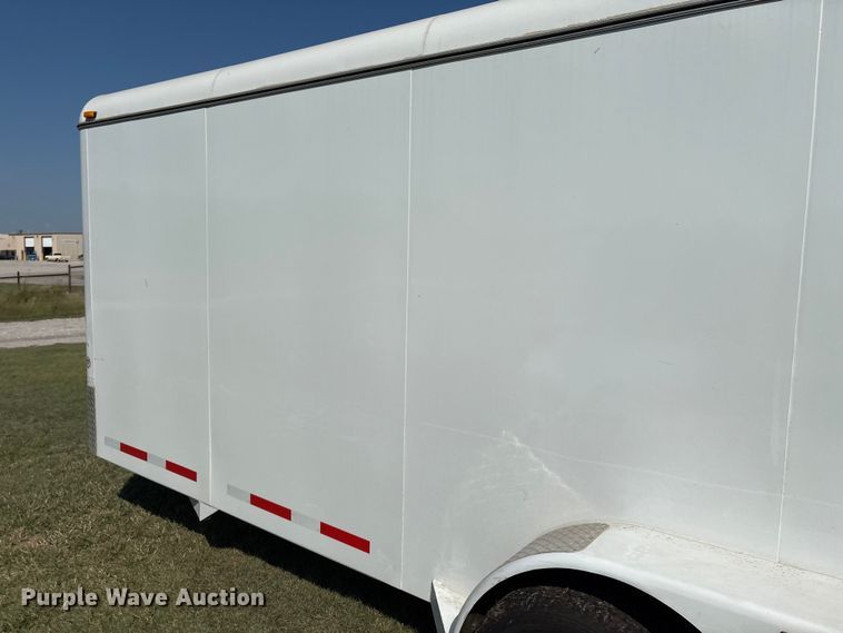 image for item GH9419 2007 S&H Trailers 6020 Cargo BH enclosed cargo trailer