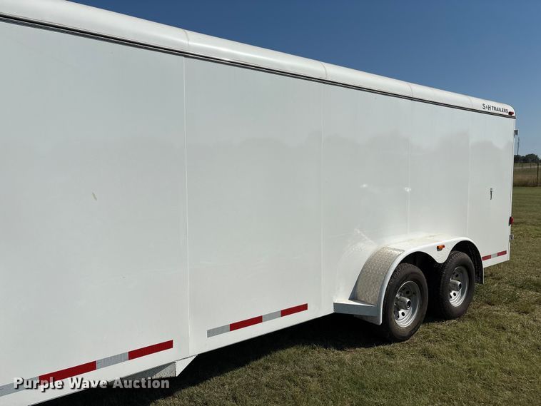 image for item GH9419 2007 S&H Trailers 6020 Cargo BH enclosed cargo trailer