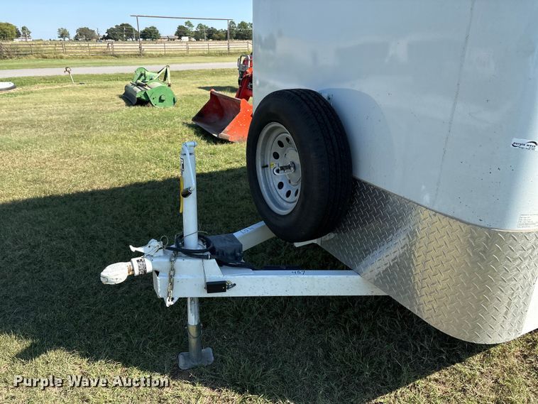 image for item GH9419 2007 S&H Trailers 6020 Cargo BH enclosed cargo trailer