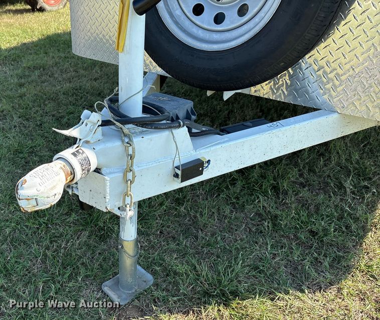 image for item GH9419 2007 S&H Trailers 6020 Cargo BH enclosed cargo trailer