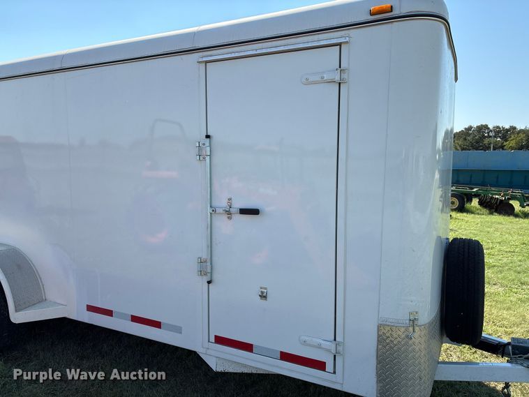 image for item GH9419 2007 S&H Trailers 6020 Cargo BH enclosed cargo trailer