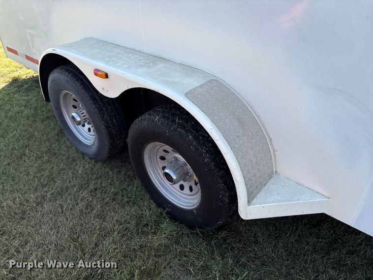 image for item GH9419 2007 S&H Trailers 6020 Cargo BH enclosed cargo trailer