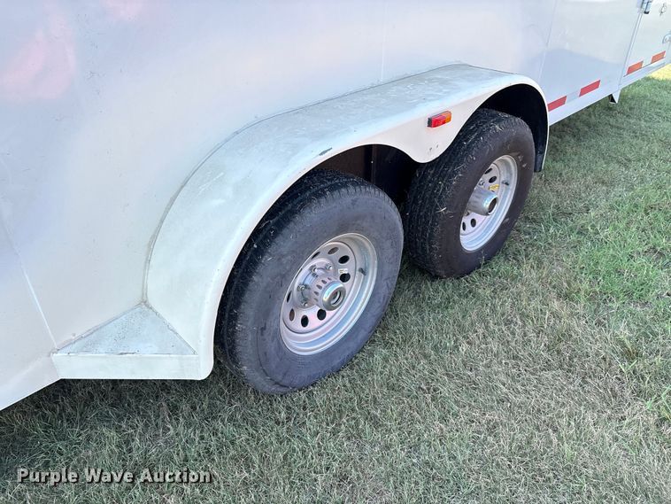 image for item GH9419 2007 S&H Trailers 6020 Cargo BH enclosed cargo trailer