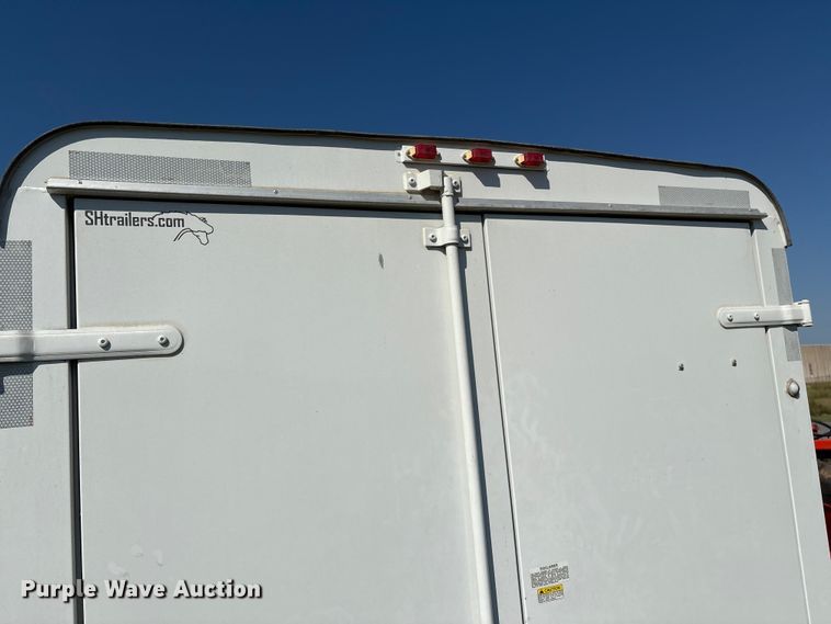 image for item GH9419 2007 S&H Trailers 6020 Cargo BH enclosed cargo trailer