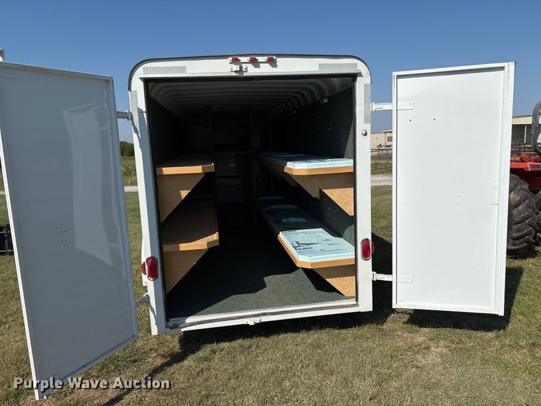 image for item GH9419 2007 S&H Trailers 6020 Cargo BH enclosed cargo trailer