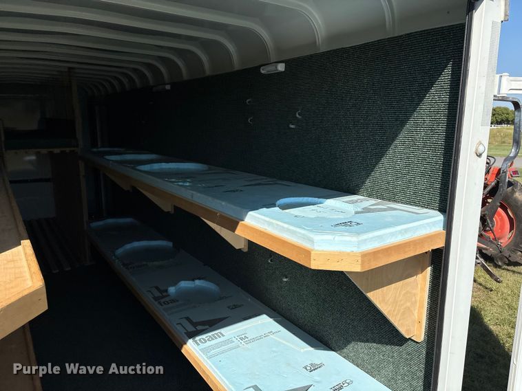 image for item GH9419 2007 S&H Trailers 6020 Cargo BH enclosed cargo trailer