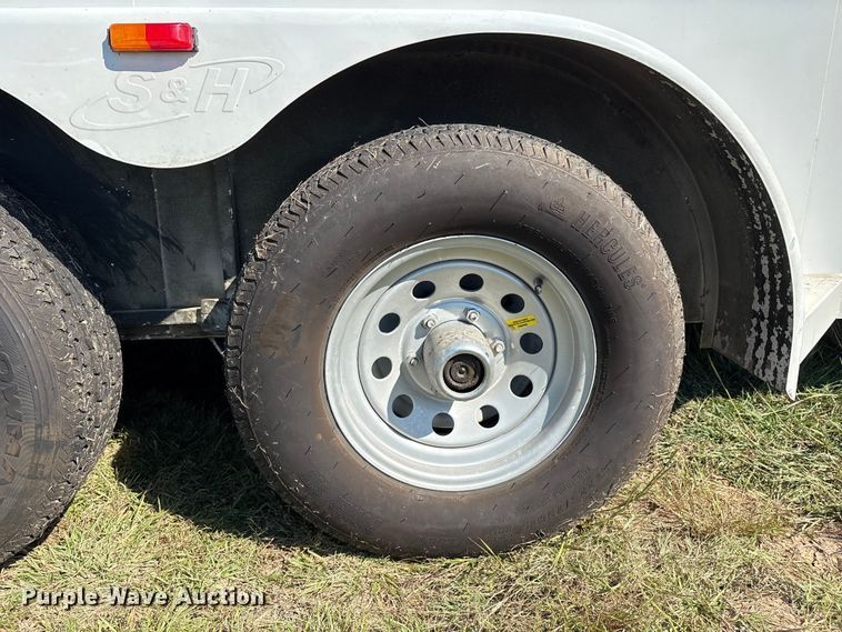 image for item GH9419 2007 S&H Trailers 6020 Cargo BH enclosed cargo trailer