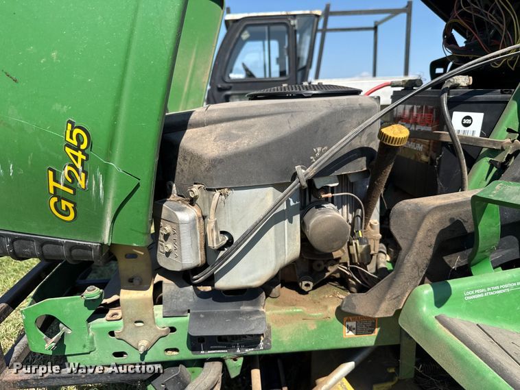 image for item GH9425 John Deere GT 245 lawn mower