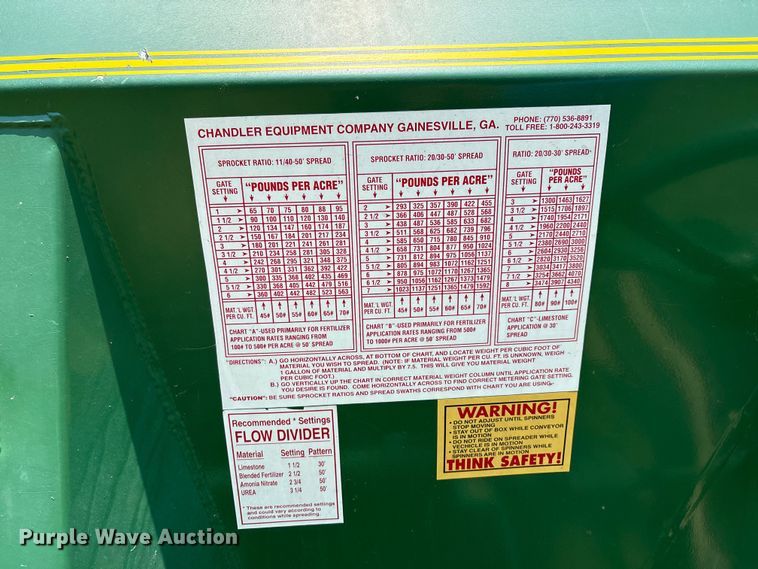 image for item GH9432 manure spreader