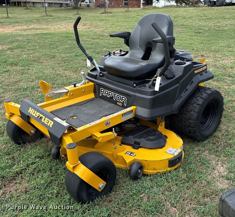 image for item IE9234 2022 Hustler Raptor XD ZTR lawn mower