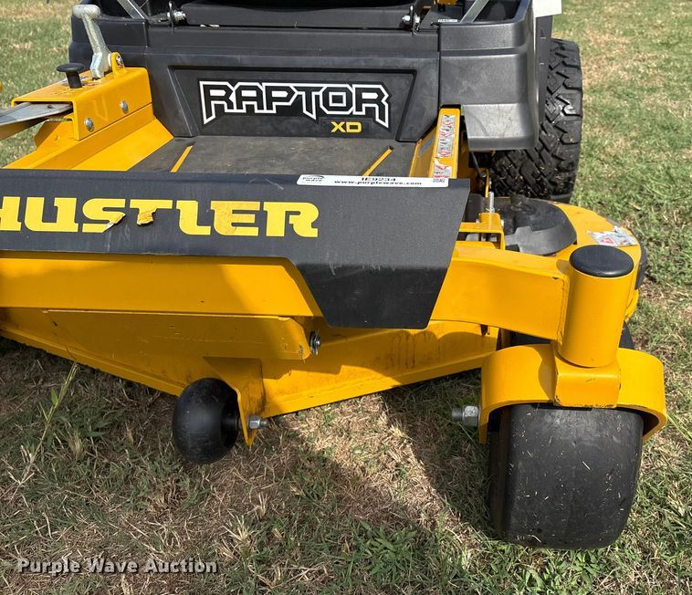 image for item IE9234 2022 Hustler Raptor XD ZTR lawn mower
