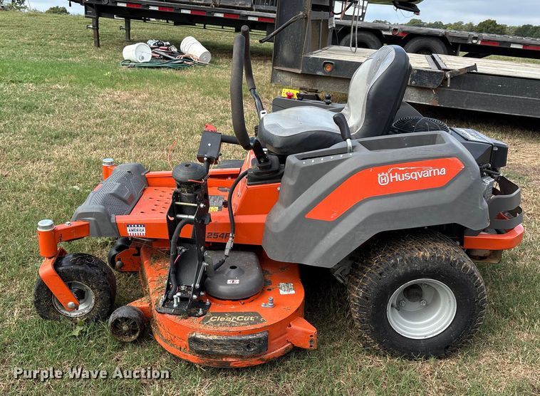 image for item IE9235 Husqvarna Z254F ZTR lawn mower