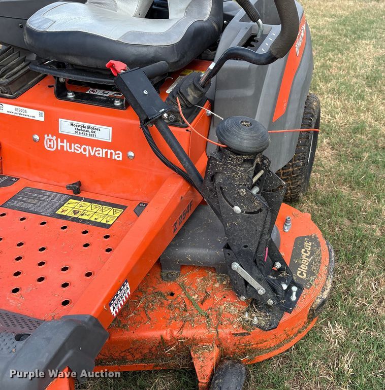 image for item IE9235 Husqvarna Z254F ZTR lawn mower