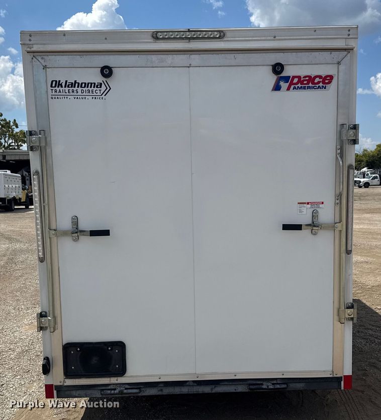 image for item NU9563 2023 LGS Texas enclosed cargo trailer
