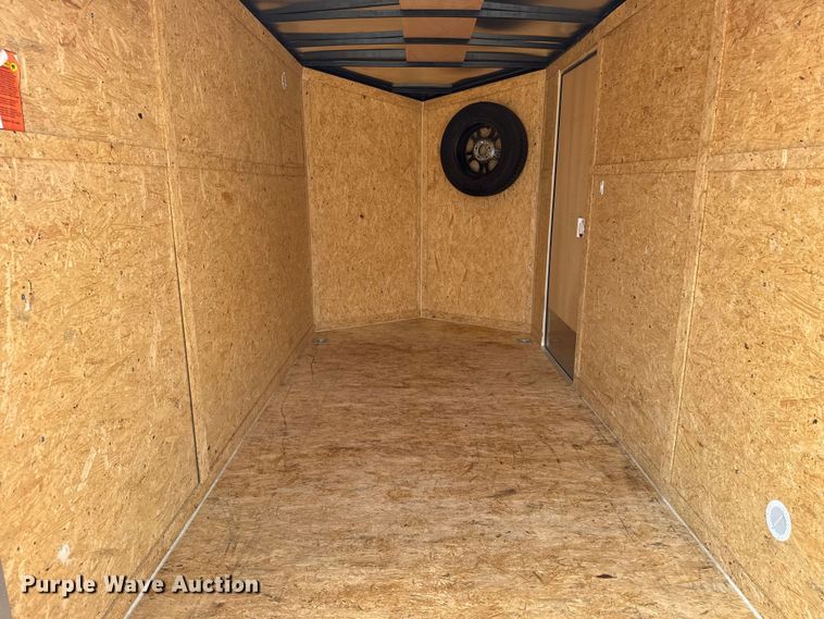 image for item NU9563 2023 LGS Texas enclosed cargo trailer