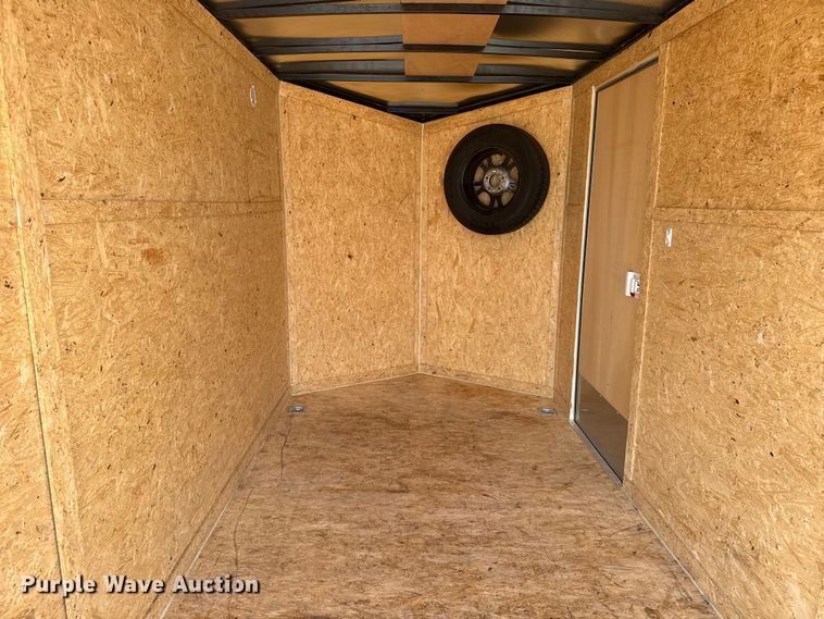 image for item NU9563 2023 LGS Texas enclosed cargo trailer