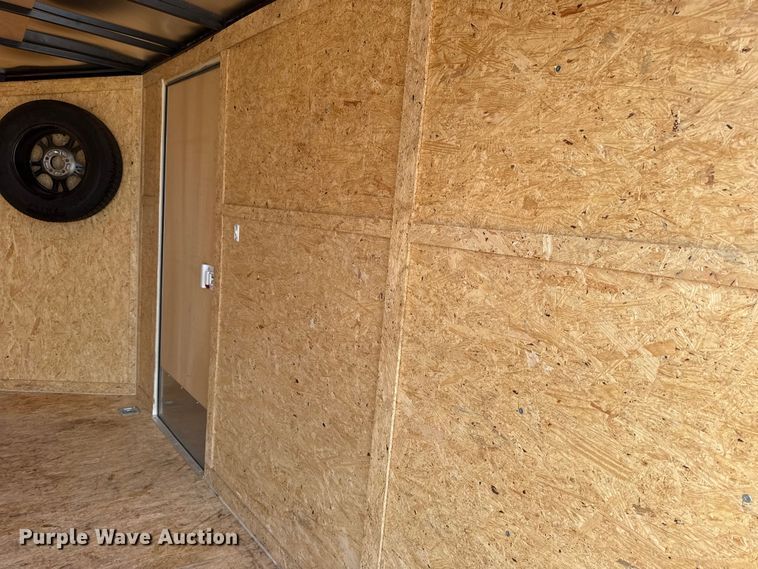 image for item NU9563 2023 LGS Texas enclosed cargo trailer