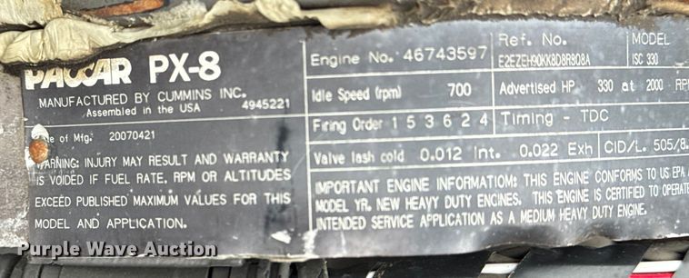 image for item NU9601 2008 Kenworth T300 rollback truck