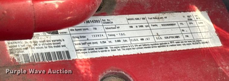 image for item NU9687 2013 Ford F650 Super Duty box truck