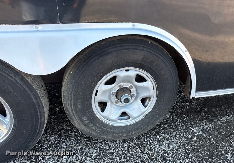 image for item NU9692 2014 Auto Mate Enclosed cargo trailer