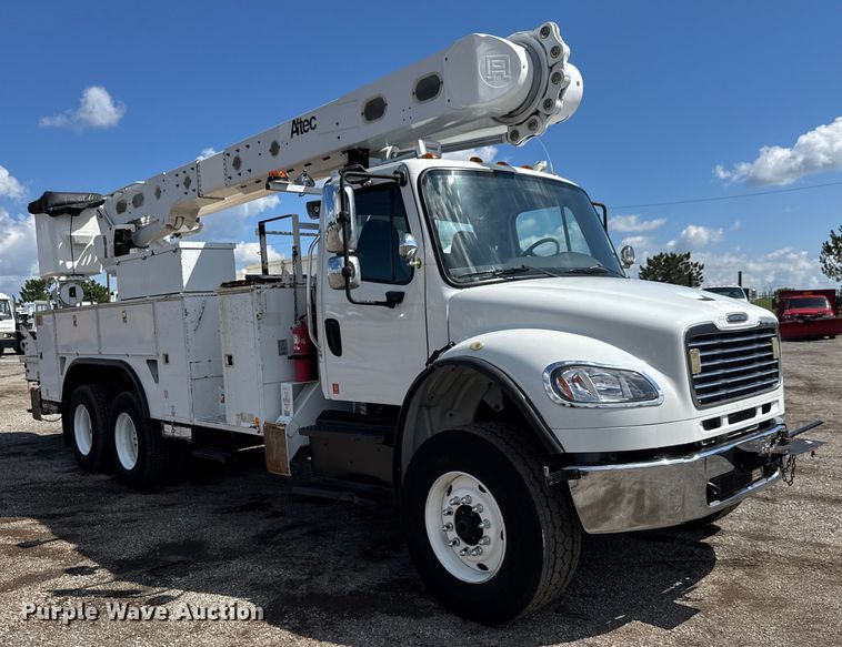 CAMIóN CON CANASTILLA 2014 FREIGHTLINER ALTEC