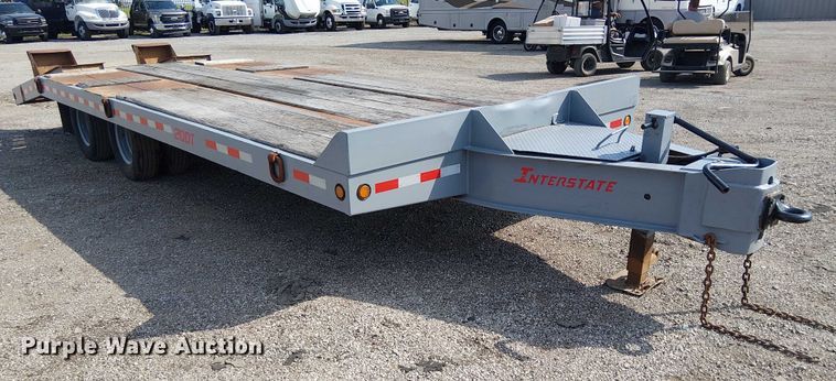 image for item NU9719 1998 Interstate equipment trailer