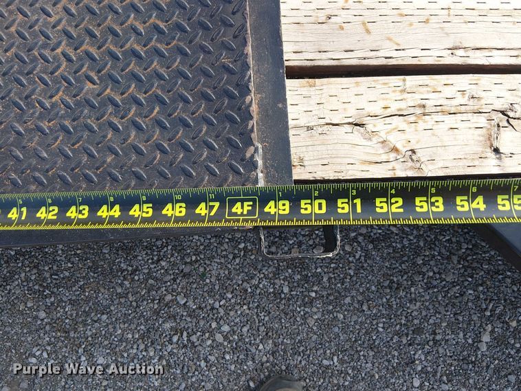 image for item NU9723 2009 Bulldog Trailers 718HT utility trailer