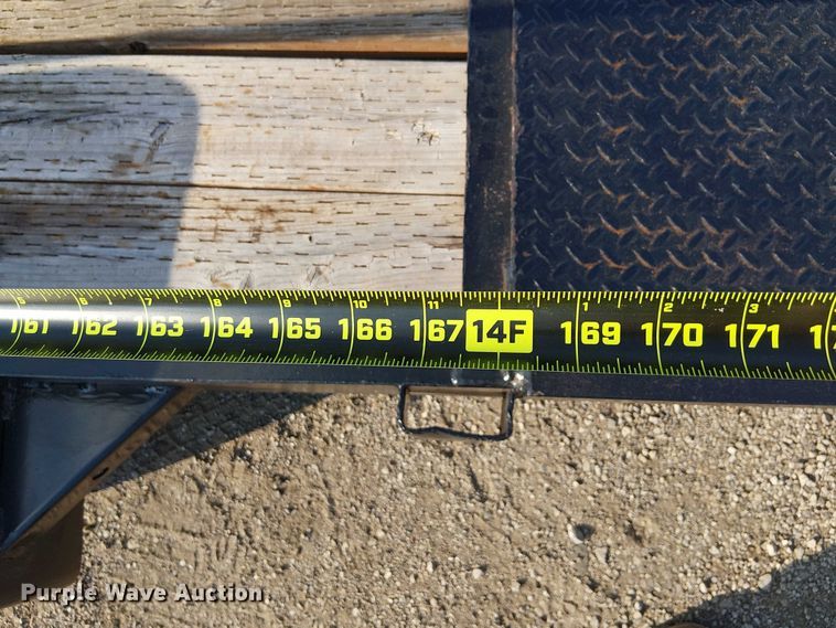 image for item NU9723 2009 Bulldog Trailers 718HT utility trailer