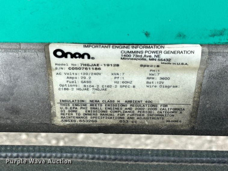 image for item YA1181 2005 Winnebago mobile command center