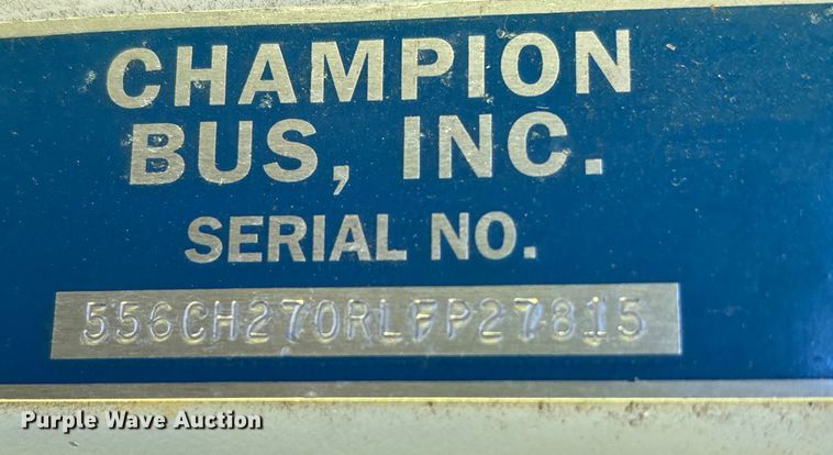 image for item YA1249 2016 Ford E450 Super Duty shuttle bus