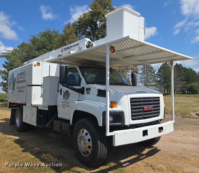 CAMIóN CON CANASTILLA 2006 GMC TEREX