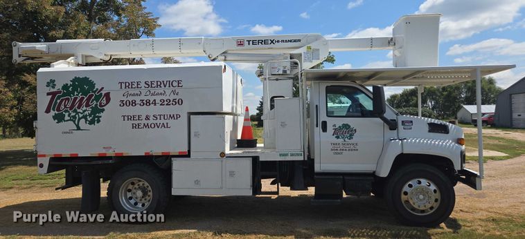 CAMIóN CON CANASTILLA 2006 GMC TEREX
