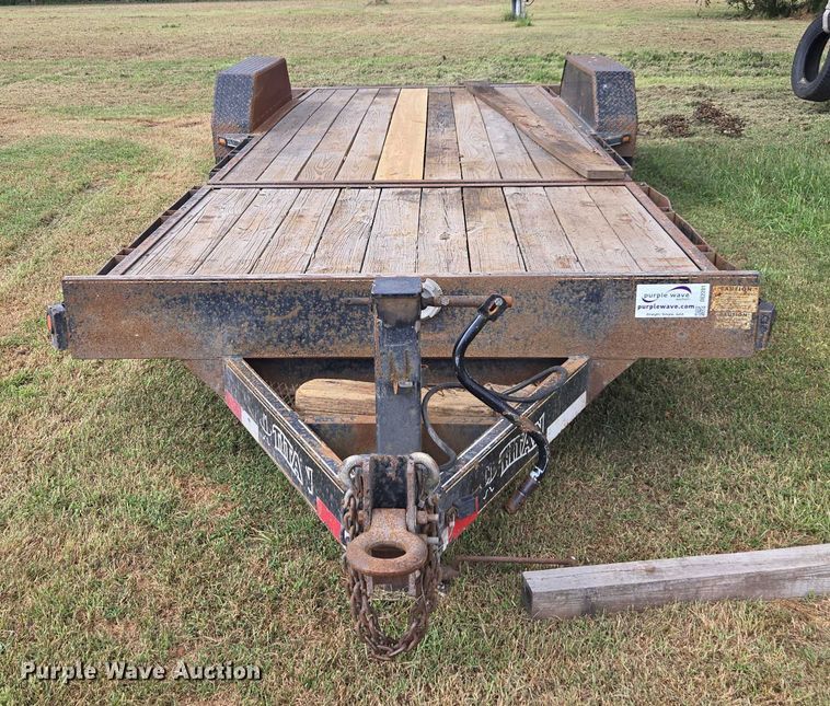 image for item DE2201 2010 Titan tilt deck equipment trailer