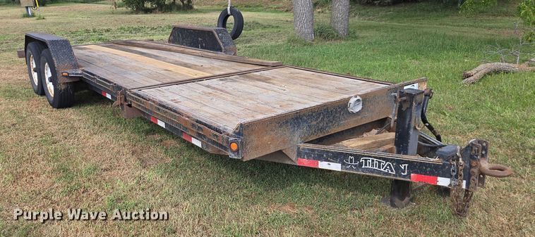 image for item DE2201 2010 Titan tilt deck equipment trailer
