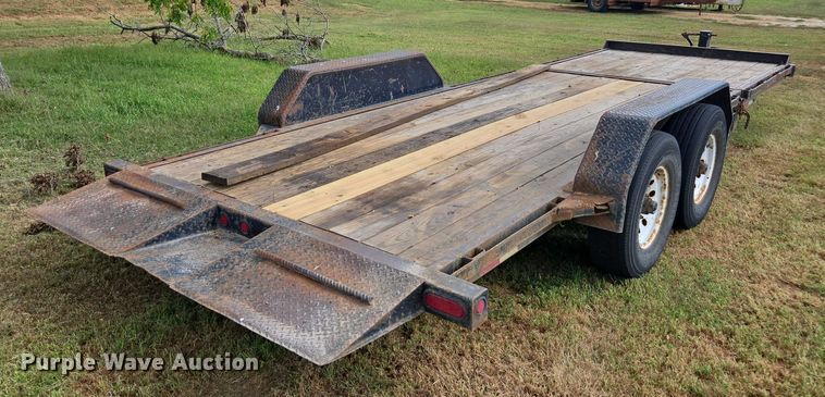 image for item DE2201 2010 Titan tilt deck equipment trailer