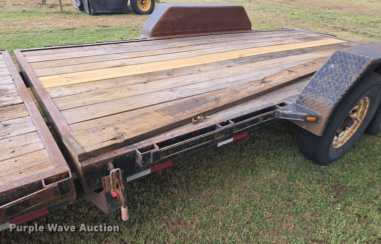 image for item DE2201 2010 Titan tilt deck equipment trailer