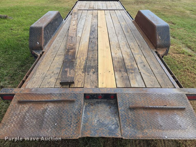 image for item DE2201 2010 Titan tilt deck equipment trailer