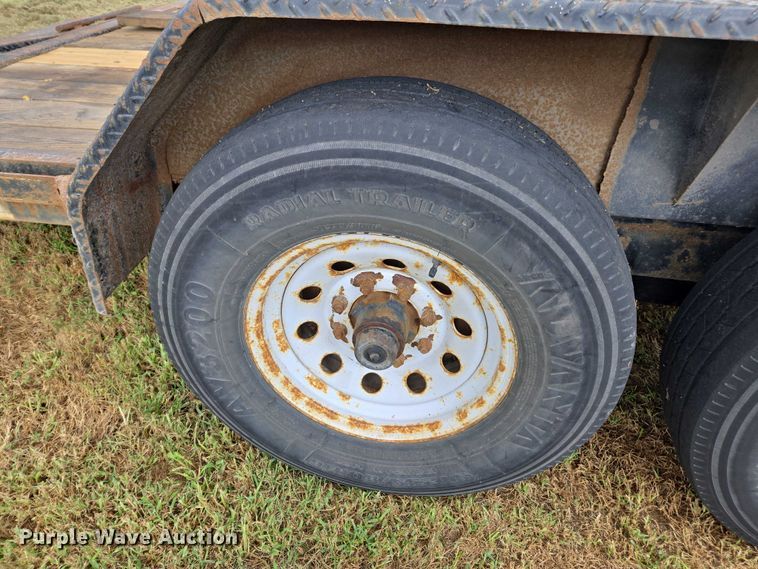 image for item DE2201 2010 Titan tilt deck equipment trailer