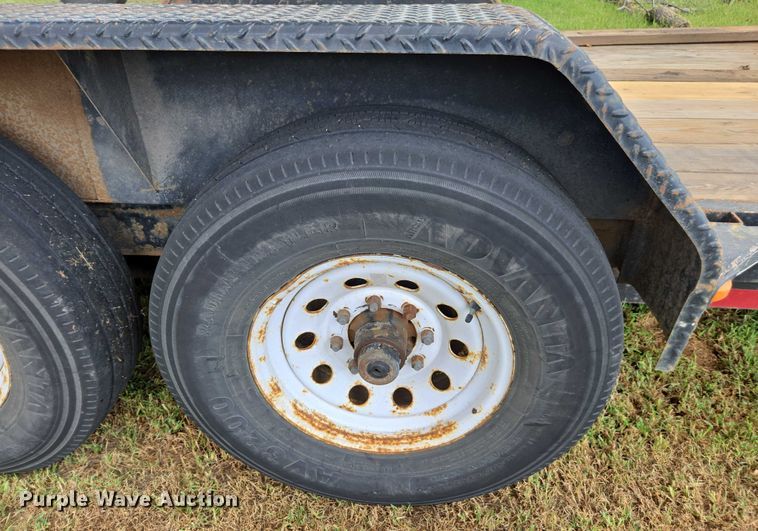 image for item DE2201 2010 Titan tilt deck equipment trailer