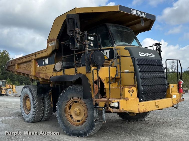 image for item DH8733 2008 Caterpillar 770 haul truck