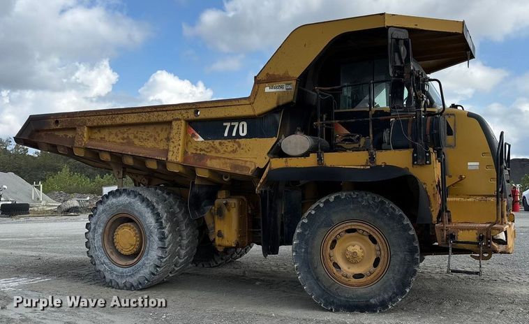 image for item DH8733 2008 Caterpillar 770 haul truck